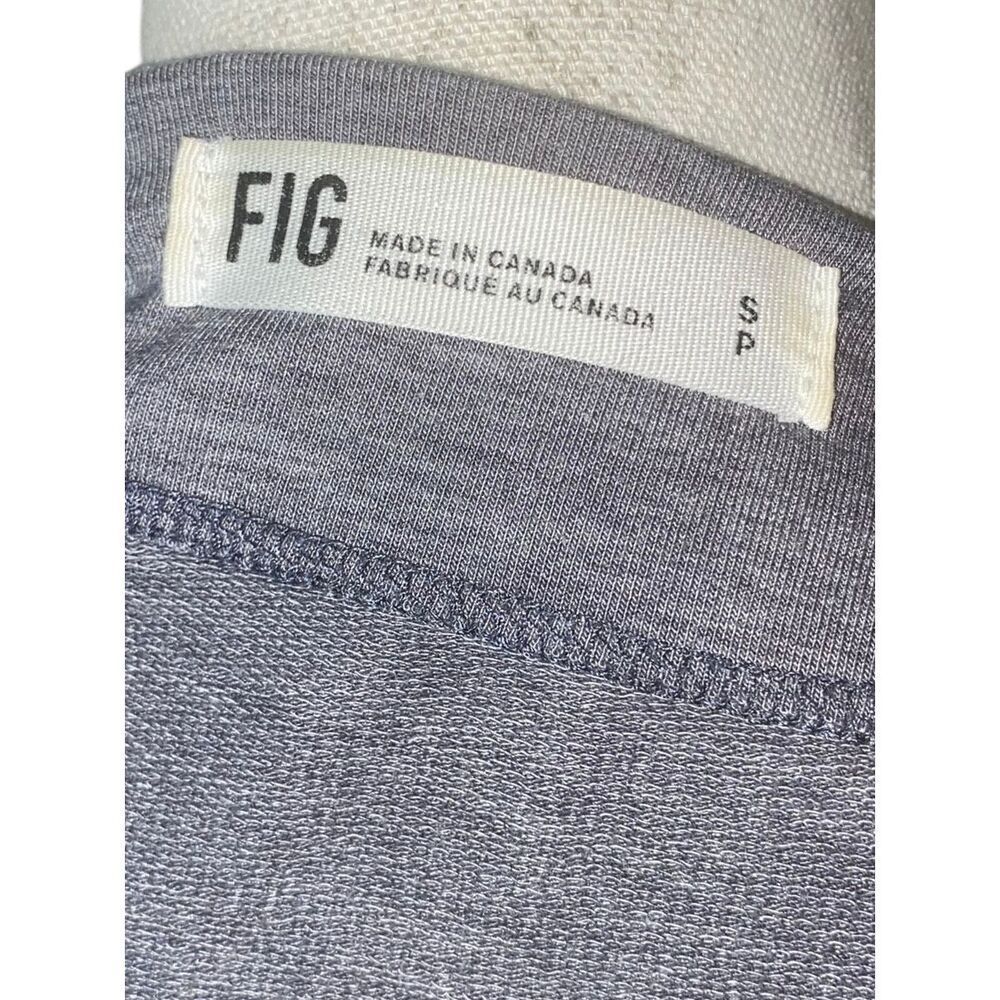 Fig Womens Gray Canada Long Sleeve Tunic Top Size Small Petite - Picture 3 of 4